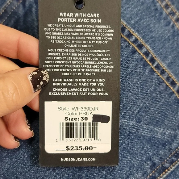 HUDSON NORA High-rise Wide-leg Jeans - Picture 11 of 13